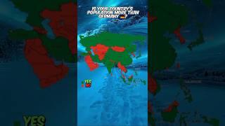 Population of asian countries 2024 #population #germany #asia #shorts