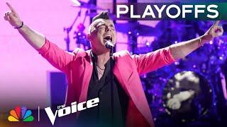 Bryan Olesen Has CHARISMA and It Shows with His Performance of "Africa" | The Voice Playoffs | NBC