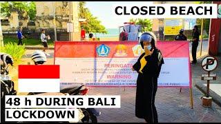 48h During BALI LockDOWN | New Indonesia TRAVEL RESTRICTIONS | ︎