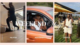 SPEND THE WEEKEND WITH ME |DRIVING THE NEW BMW | MY NATURAL HAIR | Nelly