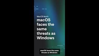 macOS Myths: macOS Faces the Same Threats as Windows