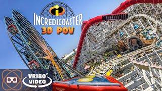 [VR180] Incredicoaster - DCA Incredibles Roller Coaster - VR180° POV