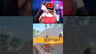 MOST DANGEROUS FREE FIRE GIRL PLAYER  CUTE FREE FIRE GIRL GAMEPLAY  #shorts #freefire