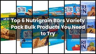 【NUTRIGRAIN BARS VARIETY PACK BULK】