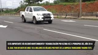 Autopista Arraijan – La Chorrera en total abandono