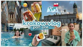 KRAKOW VLOG - part 1 ️ ️  the old town, trying pizzatopia, Zakopane trip & thermal baths