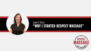 Joyce's Story | Why I Started Respect Massage | ABMP | Associated Body Work & Massage Professionals