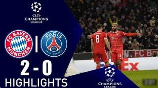 Bayern Munich vs PSG Match Highlights | UCL official highlights - 2:0