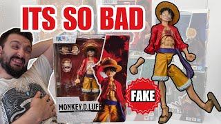 FAKE Luffy SH Figuarts: How to Spot Them