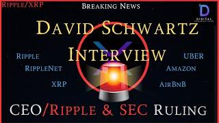 Ripple/XRP- Highlights David Schwartz Interview-Banks, Non Banks, Amazon, UBER, AirBnB, Ripple CEO