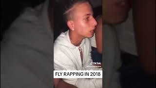 Flyysoulja rapping in the year of 2018 