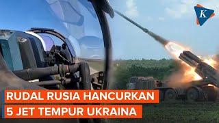 Serangan Rusia Hancurkan 5 Jet Tempur Ukraina, Picu Amarah ke Komandan