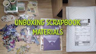 UNBOXING AGAIN SCRAPBOOKING/JOURNALING MATERIALS PART2