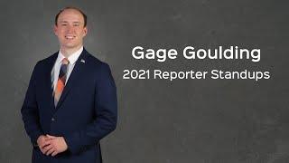 Gage Goulding TV News Standup Reel -- December 2021