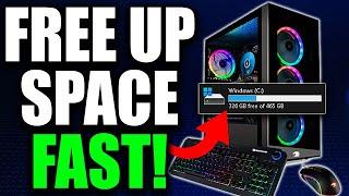 How to FREE Up Disk Space on Windows 11, 10, 8, or 7! ️ Make Your PC Faster!