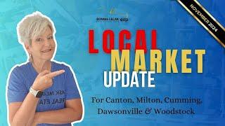 North Atlanta Real Estate Update: Canton, Milton, Cumming, Woodstock & Dawsonville - October 2024