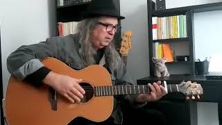 Angel - Jimi Hendrix Cover Unplugged by Italian Bluesman Joe Valeriano