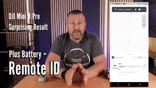 DJI Mini 4 Pro: Auto Remote-ID Test with Plus Battery - Now Active!