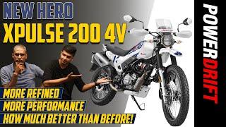 Hero Xpulse 200 4V | We love it | First Ride Review | PowerDrift