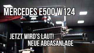 LEVELLA | Mercedes E500 W124 | Jetzt wird's laut - Neue Abgasanlage!