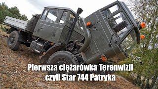 Pierwsza ciężarówka Terenwizji Star 744 Patryka