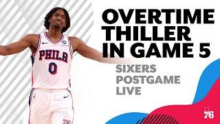 NOT TODAY! Maxey, Sixers 'gut a game out' in overtime thriller | Sixers Postgame Live