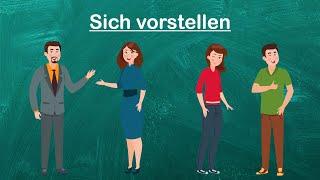 Deutsch lernen A1/ sich vorstellen - Lektion 4