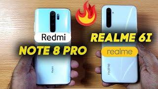 Redmi Note 8 PRO vs Realme 6i Speed Test Comparison - Realme 6i Better?