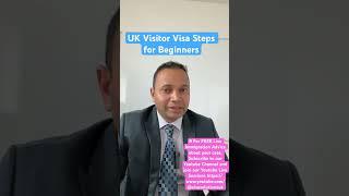 What are the UK Visitor Visa Steps for Beginners? #ukbusinessvisa #ukvisitorvisa #ukvisa