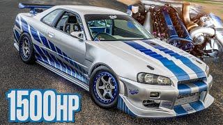 1500HP “FAST & FURIOUS" R34 Skyline Drag Build (2.6L RB26 | 10,500RPM)