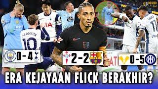 Gara Gara Hal Kecil, Kemenangan Barcelona Hilang Sekejap - Man City Hancur Lebur Dihajar Tottenham