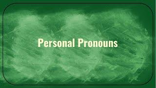 Grammar Wired! 7th Grade Personal Pronouns