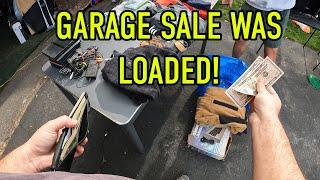 SUMMER GARAGE SALES HAD TONS OF TREASURE FOR ME TO RESELL! #ebay #ebayreseller #garagesale #profit