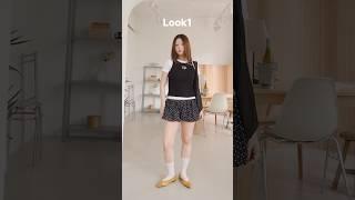 키작녀 여름 휴가룩 아이디어 3가지 158cm 53kg