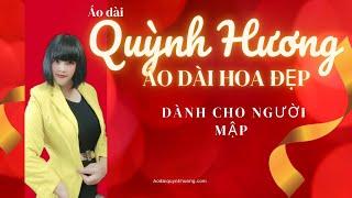 Mẫu vải Áo dài Trắng / Áo Dài Đẹp Quỳnh Hương