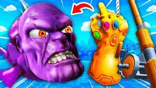 NEW Catching SECRET THANOS FISH With INFINITY GAUNTLET (Crazy Fishing VR Funny Gameplay)