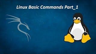 Linux Basic Commands Part 1