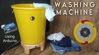 How to make washing machine  | portable washing machine | washing clothes | washing machine video