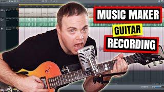 Magix Music Maker Free Tutorial Guitar Recording