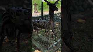 Metal Creatures: Art from Scrap in Slovenia  #slovenia #travelvlog #travelshorts #adventuretravel