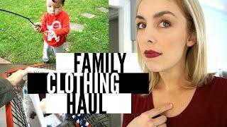 FAMILY FALL SHOPPING SPREE | AmandaMuse