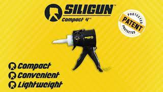 Siligun Compact 4" Dripless Caulking Gun