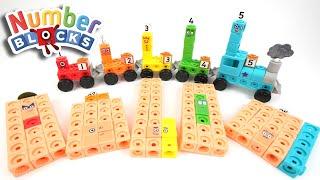 Numberblocks 21-25 are Missing Their Pieces! Help Build them with the Numberblock Express Train