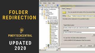 How to configure Folder Redirection in Windows Server | SUPER EASY