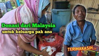 DELIVERING THE MANAGE TO PAK ANO - thank you to the donor from Malaysia