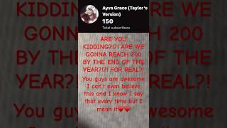 Thank you guys so much️ #taylorswift #melaniemartinez #musician #music #taylorsversion #thankyou