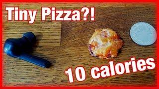 10 Calorie Tiny Pizza || Tom Tries To Make