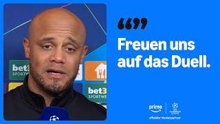 So reagiert Vincent Kompany auf Inter Mailand | Interview nach Leverkusen