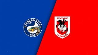 NRL 2024 | Eels v Dragons | Full Match Replay | Round 26