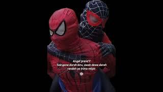 Cosplay costum SPIDER-MAN vs Miles Morales #shorts